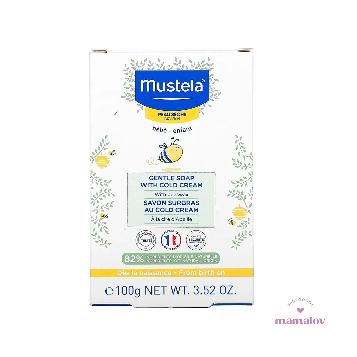 Jabon Nutriprotector Cold Cream - 3610 Mustela 1