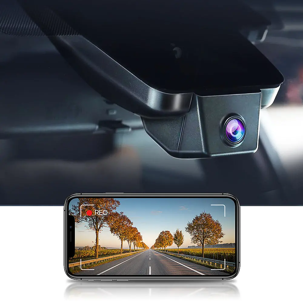 Fitcamx Dash Cam For All Toyota Camry/Rav4/C-Hr/Corolla Hatchback Altis/Sienna/Prius/Tacoma 1