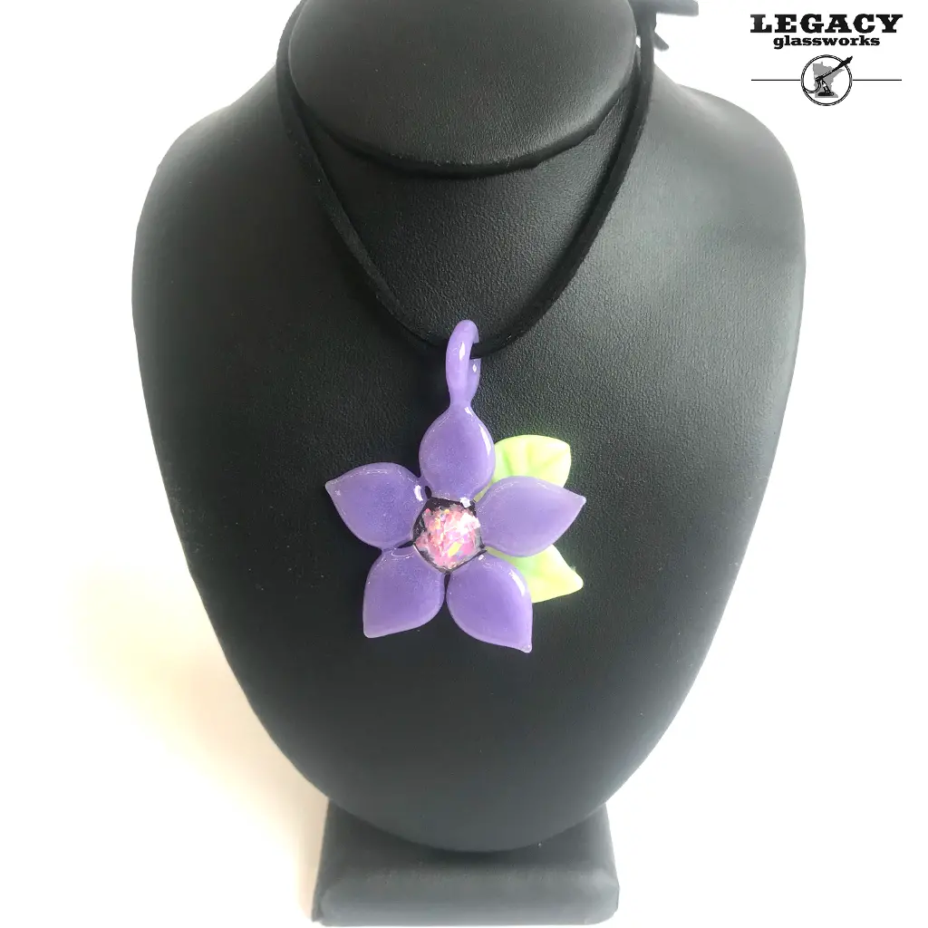 White Chocolate Flower Pendant 1