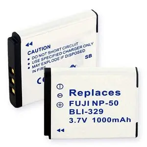 Replacement Battery Np-50, Np-50A (2-Pack) 1