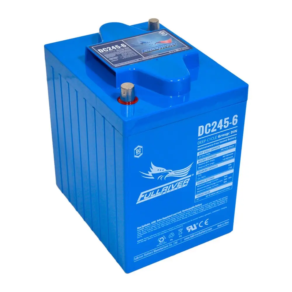 Fullriver Dc245-6 6V 245Ah Deep Cycle Agm Battery - Pre-Orders Now Accepted 1