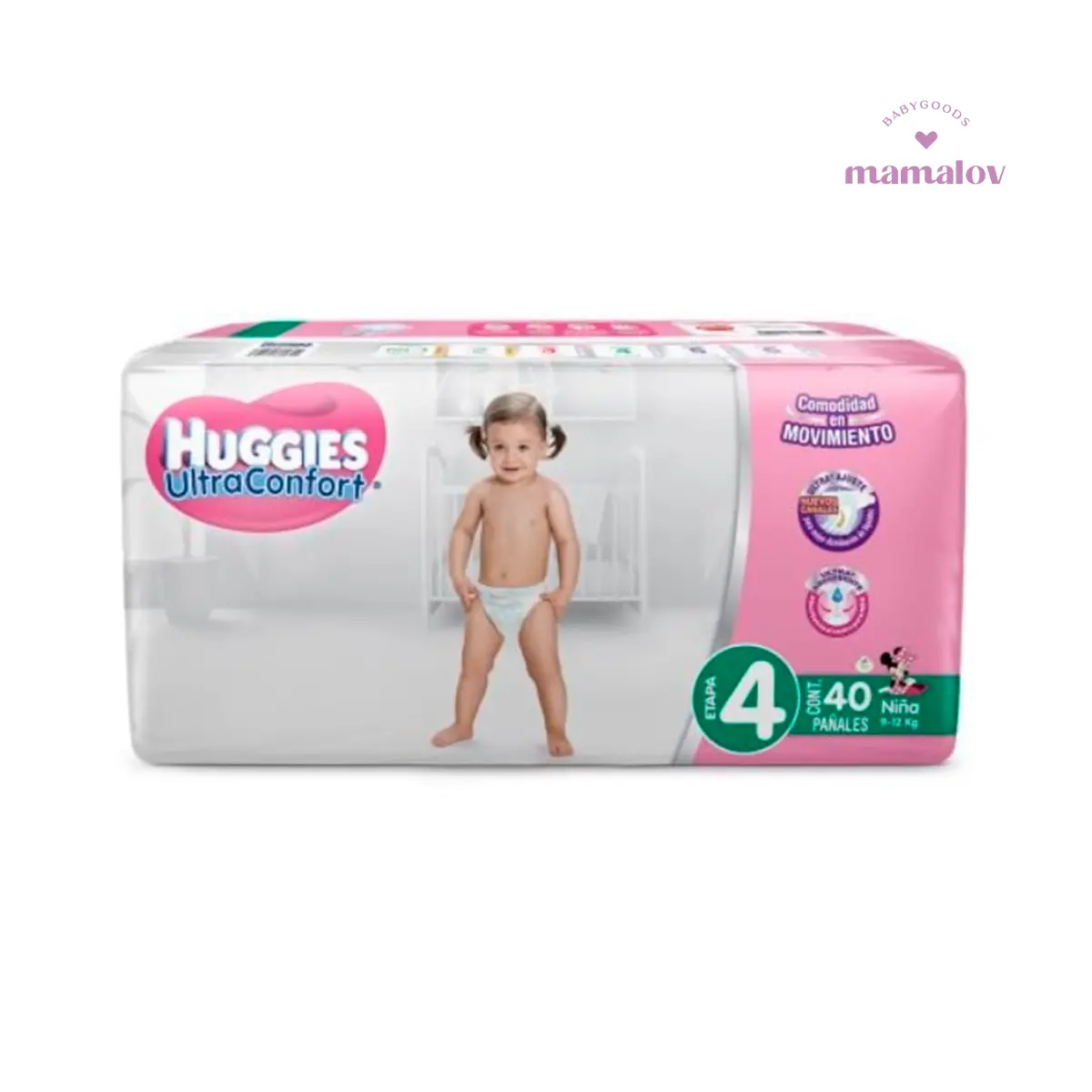 Pañal Ultra Etapa 4 De Niña - 64859 Huggies 1