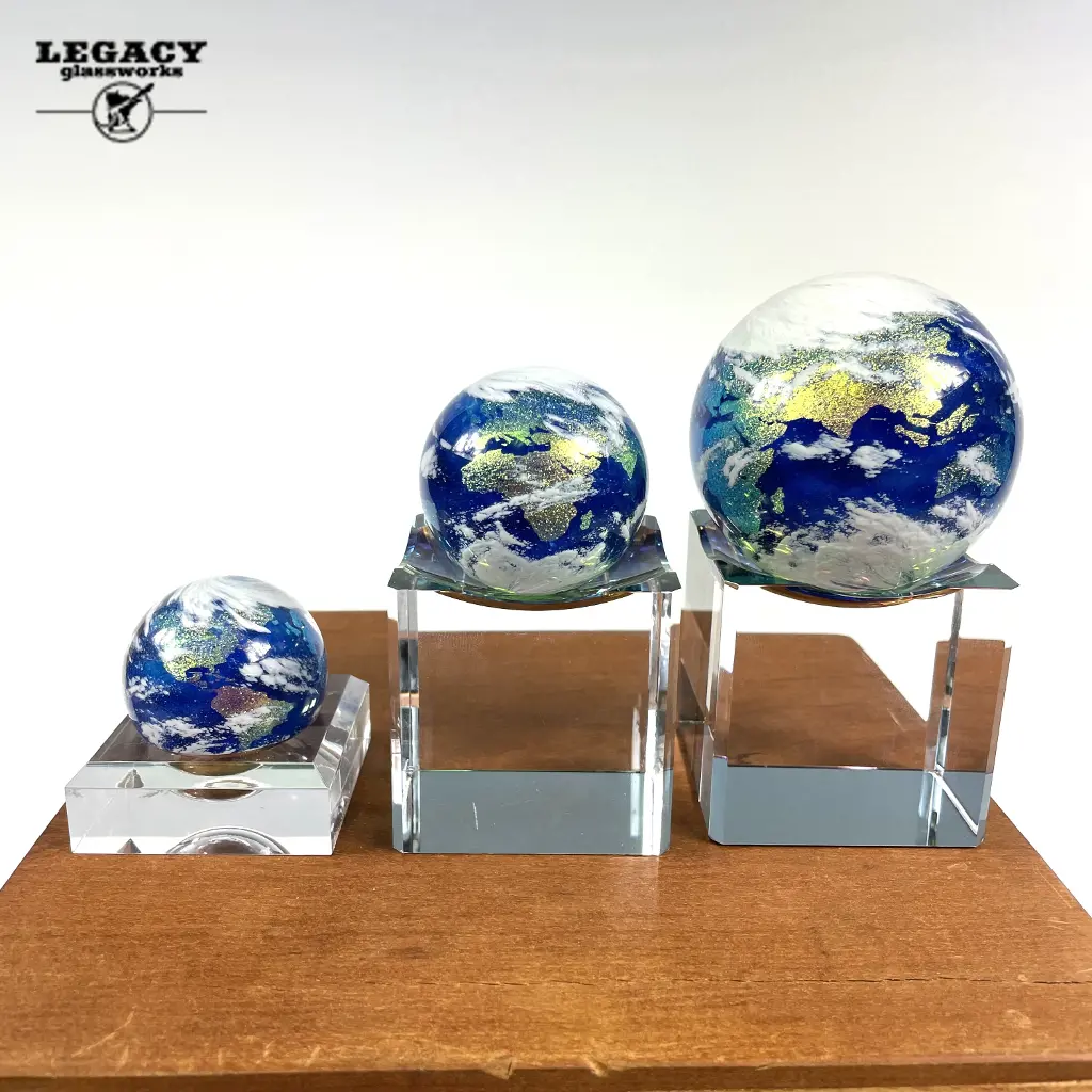 Geoffrey Beetem Designs Globe Marbles 1