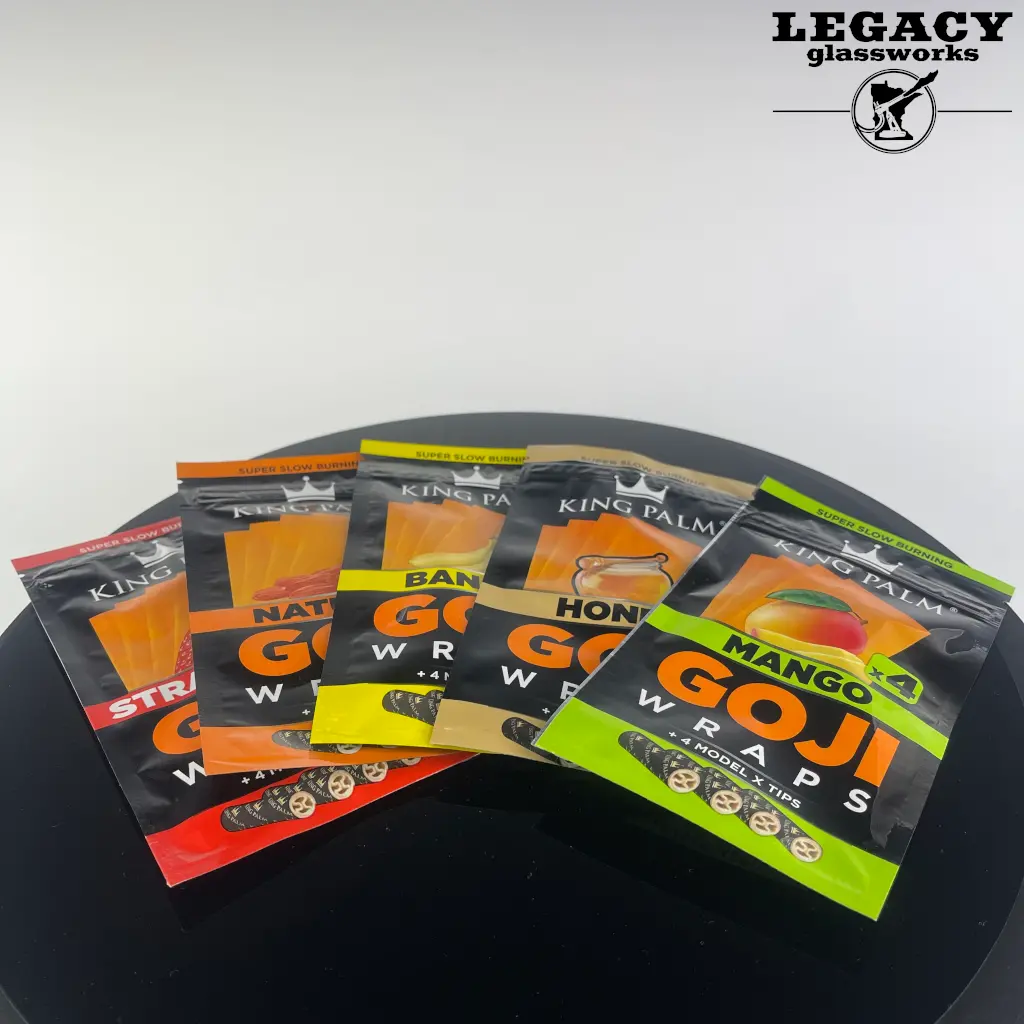 King Palm Goji Wrap 4Pk 1