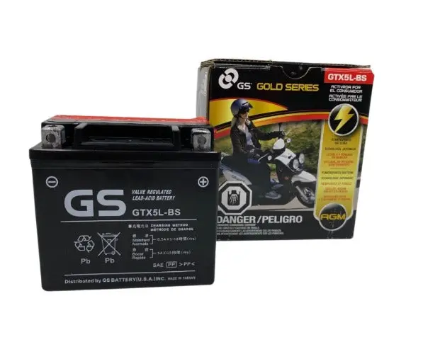 Gtx5l-Bs (Replaces Ytx5l-Bs Battery) 1