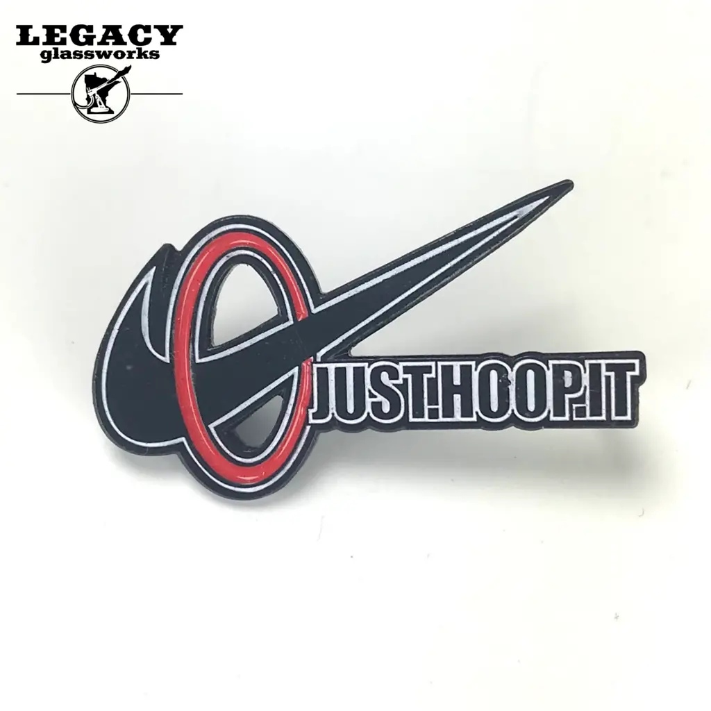 Potent Lifestyle "Just Hoop It" Enamel Pin 1