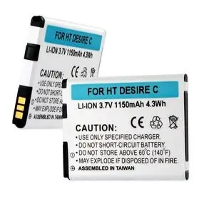 Htc Desire C Pl01200 Pl01210 3.7V 1150Mah Li-Ion Battery 1