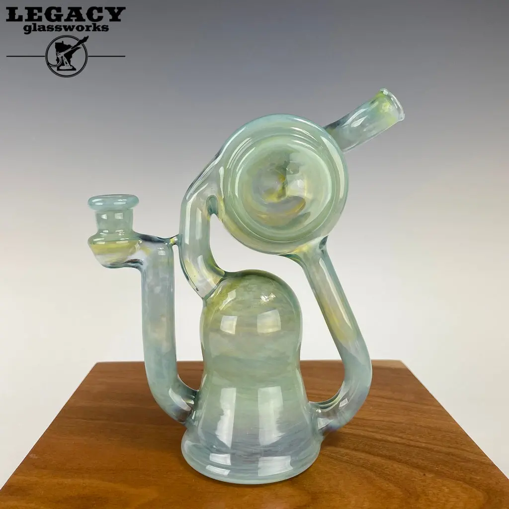 Hurricain Glass Colored Whirlpool Recycler 1