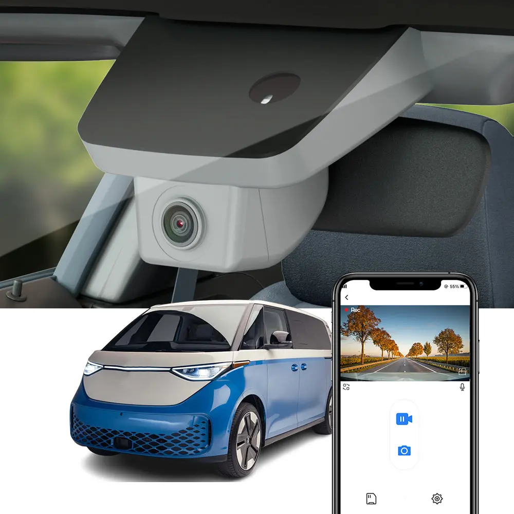 Fitcamx Dash Cam For Volkswagen Id. Buzz 2022-2026 1