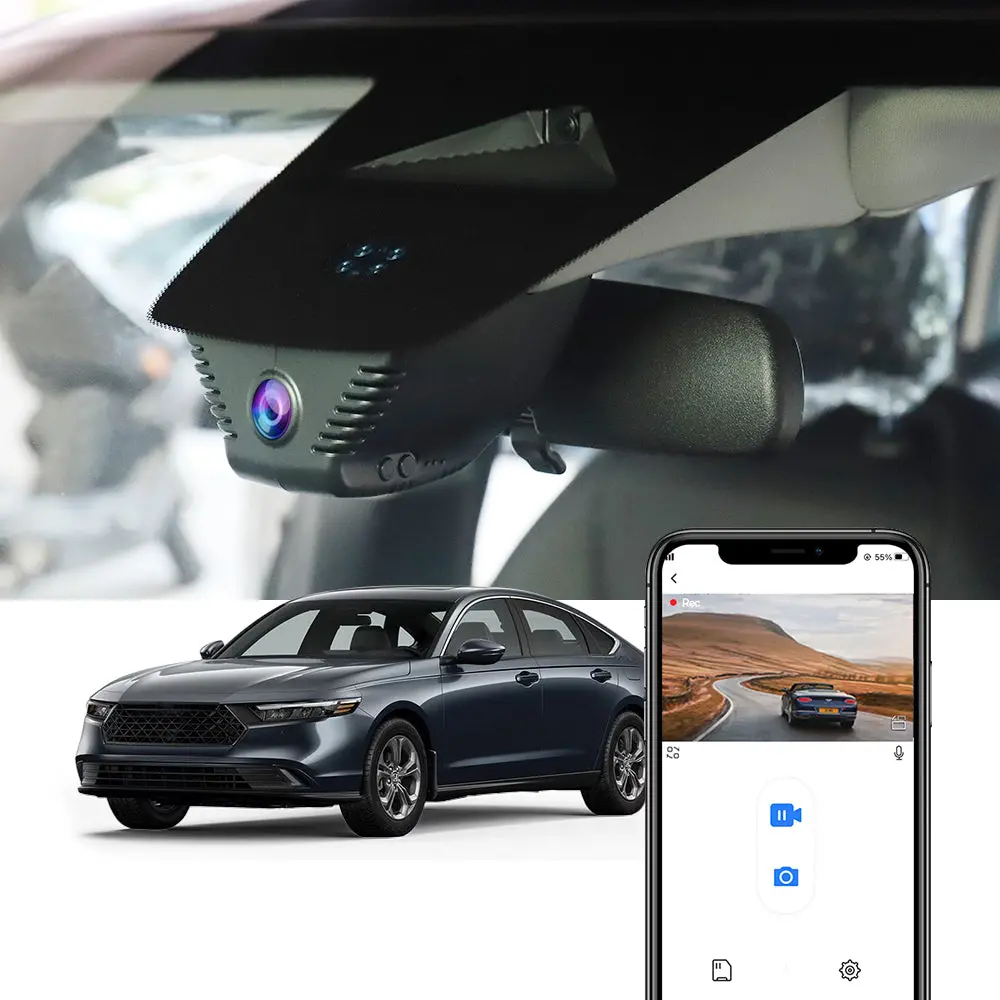 Fitcamx Dash Cam For Honda Accord 2023 - 2026 11Th Gen 1