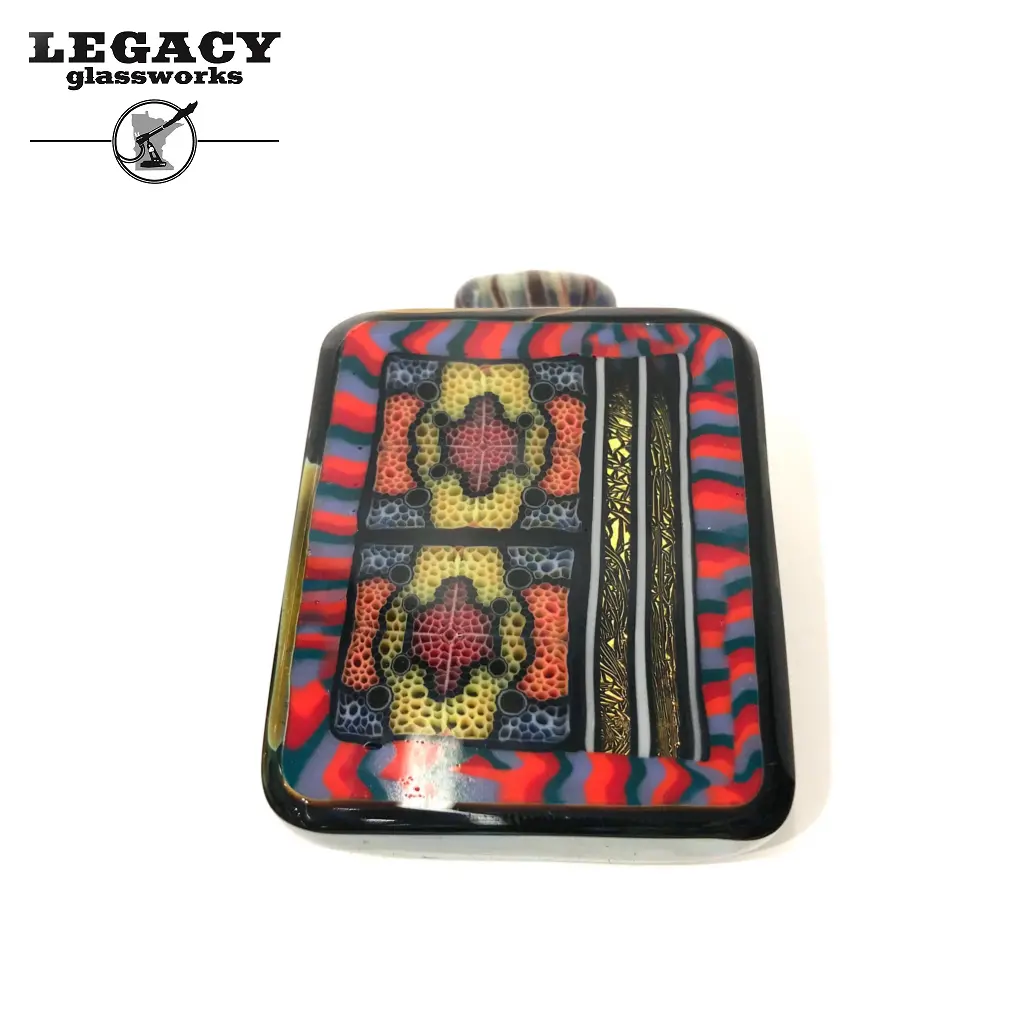 Kaj Beck Wonka Stone Pendant- Dichro Inlay 1