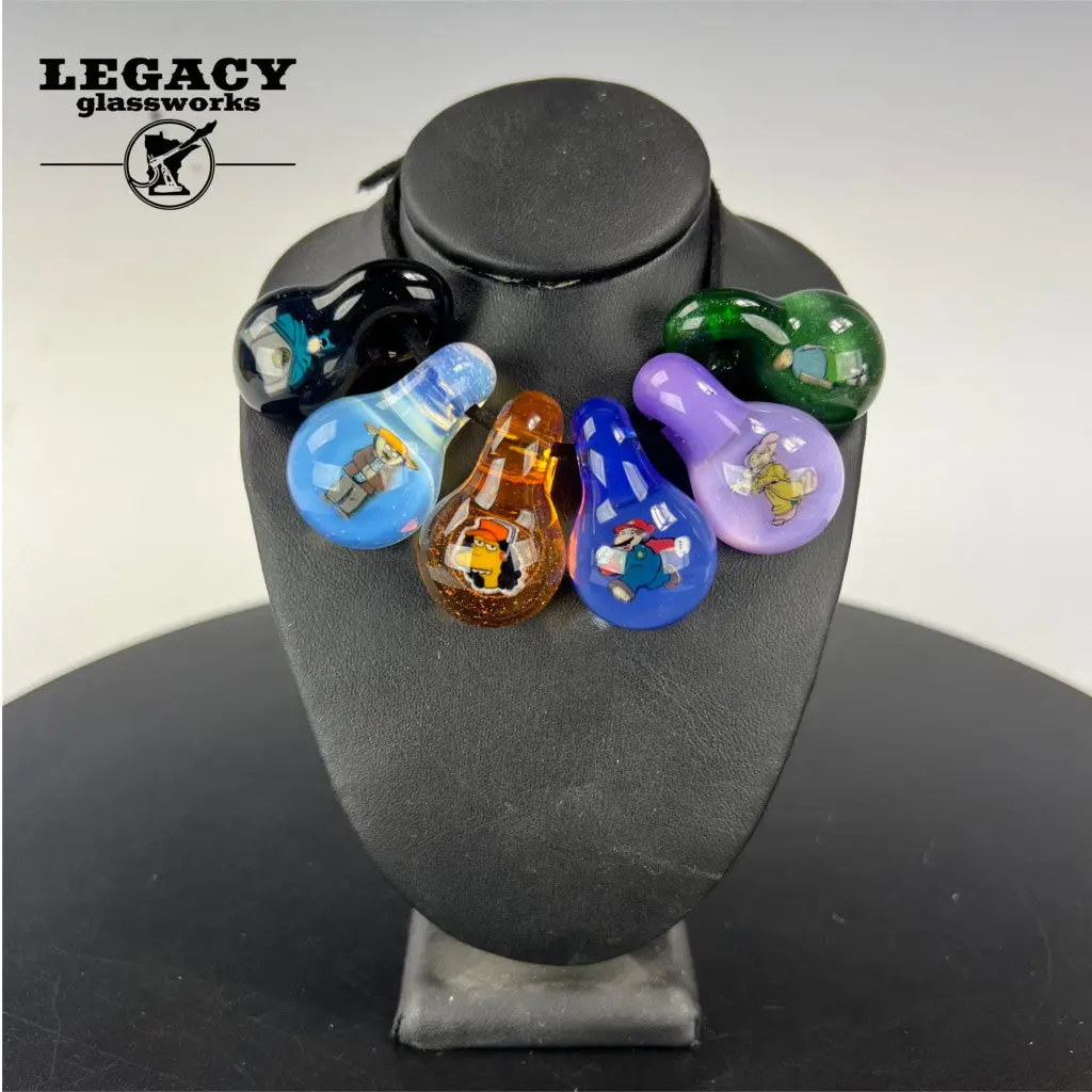 Keys Glass Millie Pendants 1