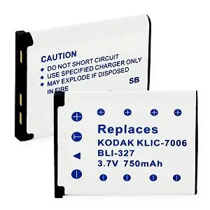 Kodak Klic-7006 Replacement Battery 1