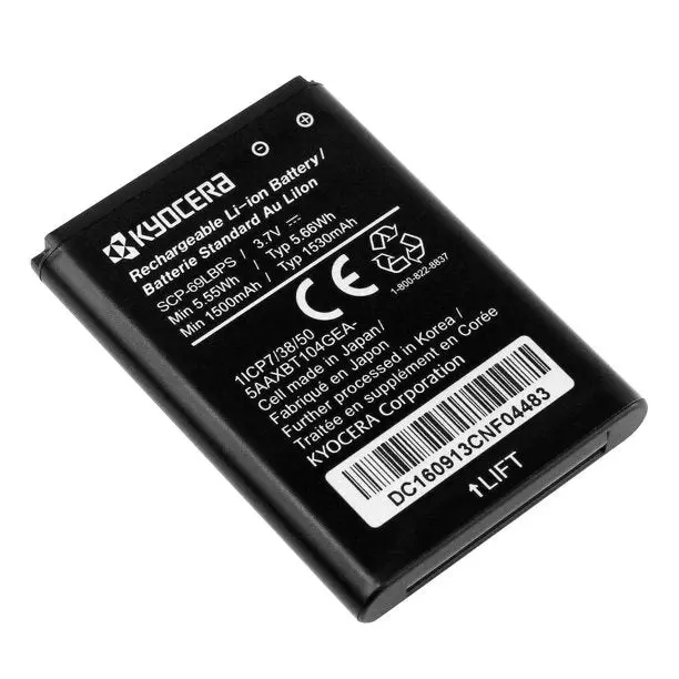 Kyocera Scp-69Lbps Battery For Lte E4610 Duraxv E4520 Duraxa E4510 Duraxe E4710 1