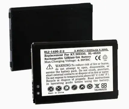 Lg Battery Replacement For Lg Bl-46Zh Cellular Battery 1
