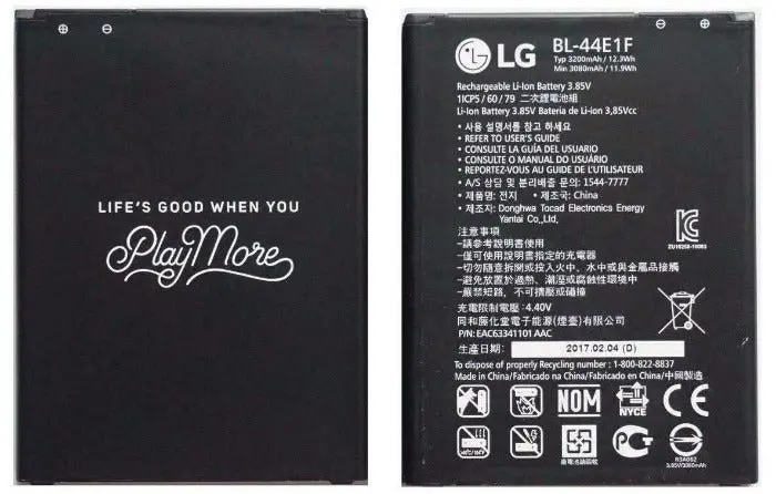 Lg Bl-4E1f Battery For V20 H910 H915 H918 1