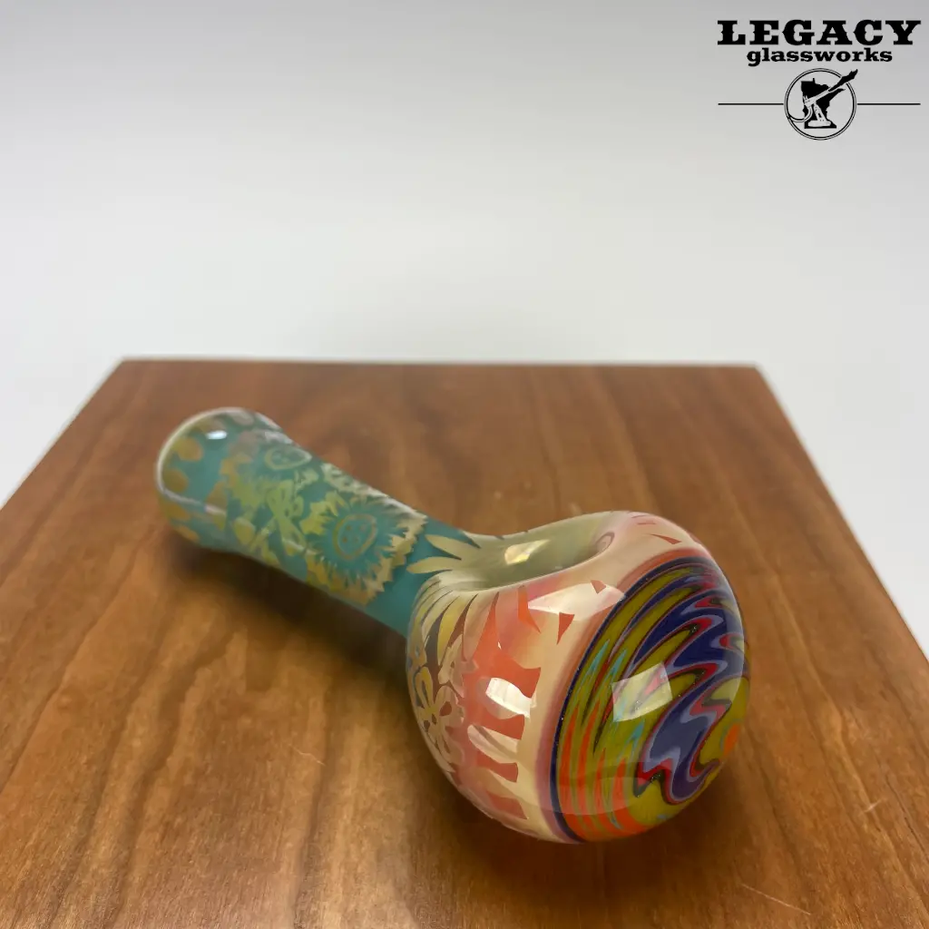 Liberty Wigwag Cap 2Tone Carved Spoons 2
