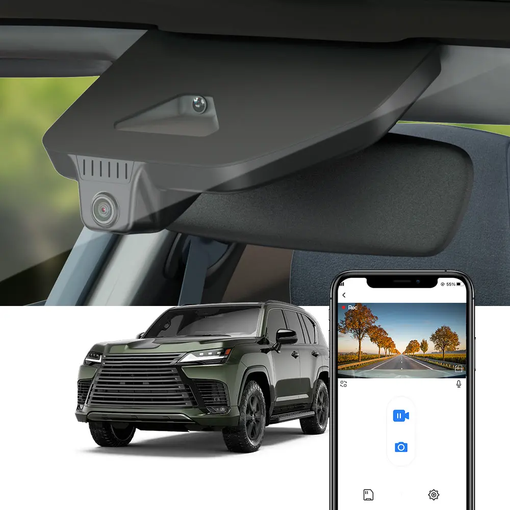 Fitcamx Dash Cam For Lexus Lx 600, 700H 2025 2026 1
