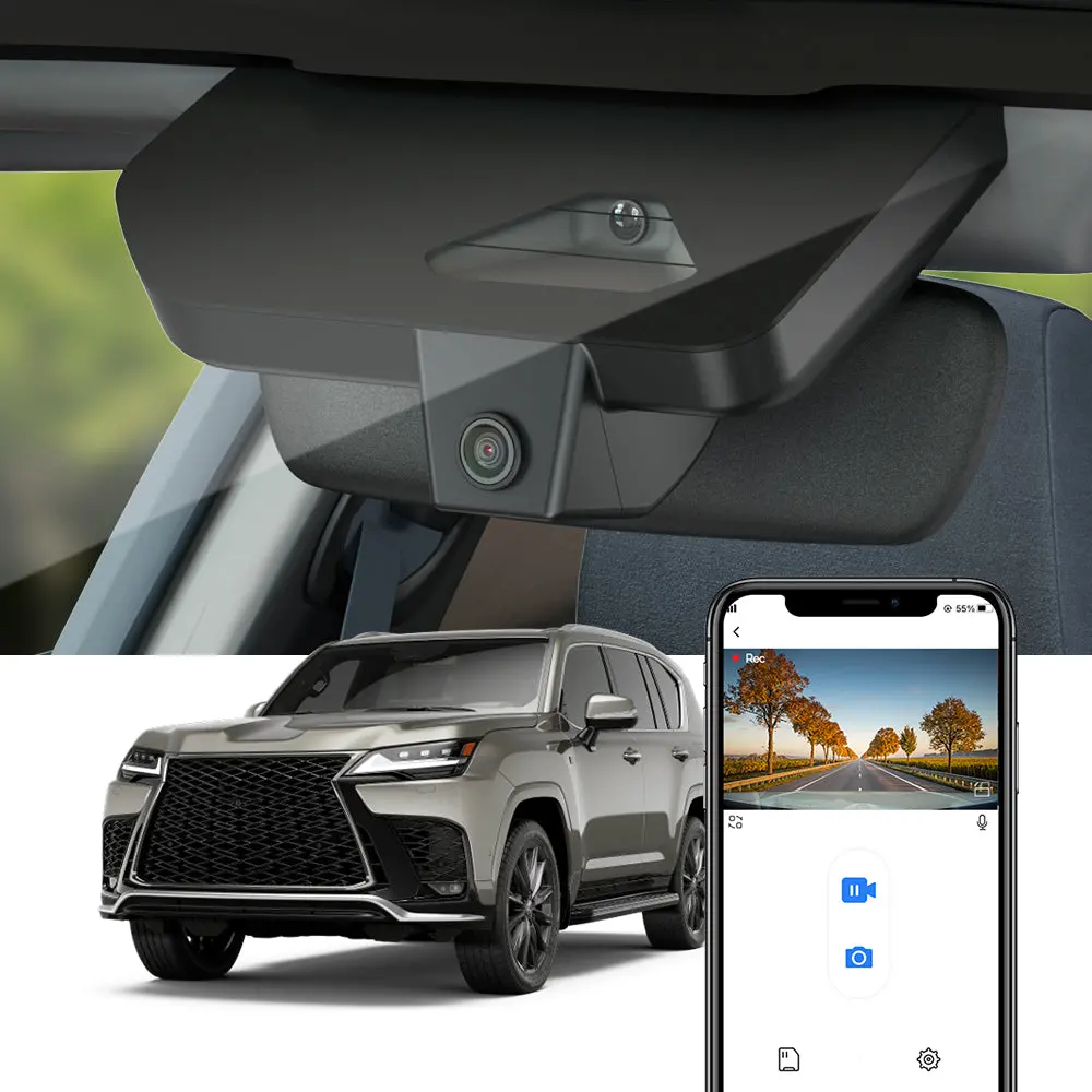 Fitcamx Dash Cam For Lexus Lx  500D, 600, 700H 2025 2026 (Right-Hand Drive Vehicle) 1