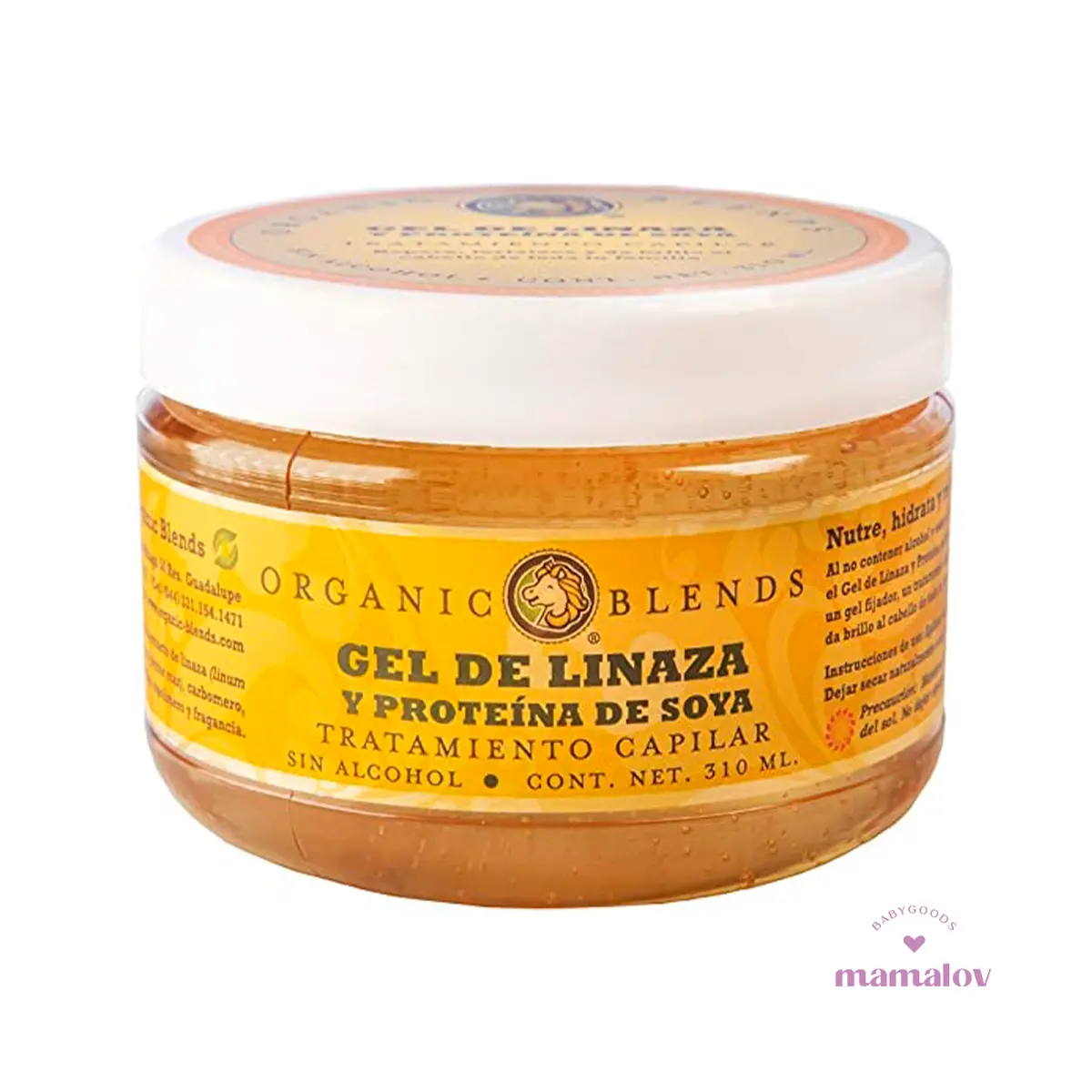 Gel De Linaza Y Proteina 310 - 1831 Organic 1