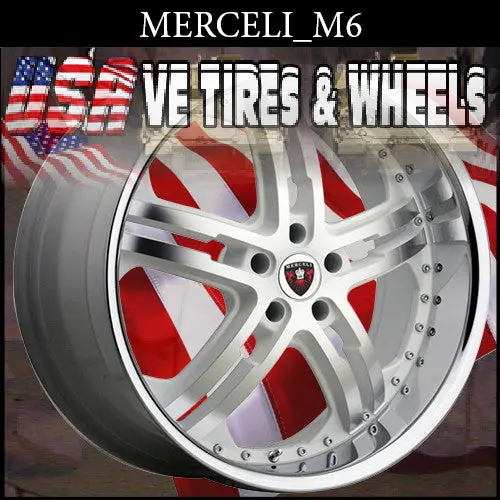 Merceli M6 22X8.5 5X112 Et+32 Cb 66.56 Wmf Ssl 1