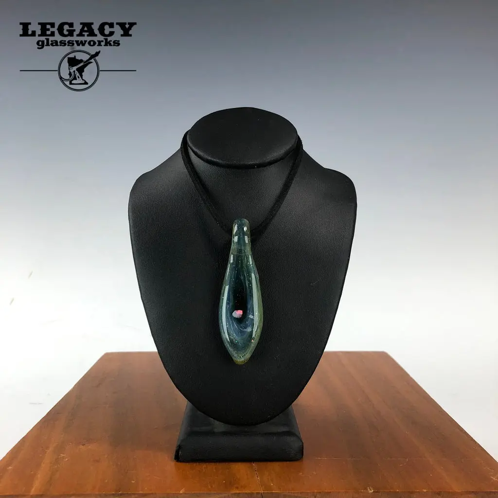 Mindset Glass Opal Tear Drop Pendant 1