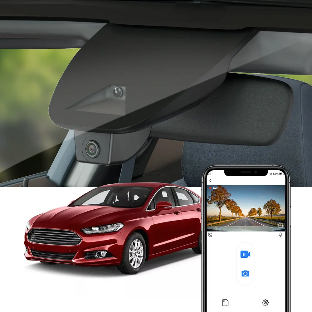 Fitcamx Dash Cam For Ford Mondeo Mk5 2019-2021 1