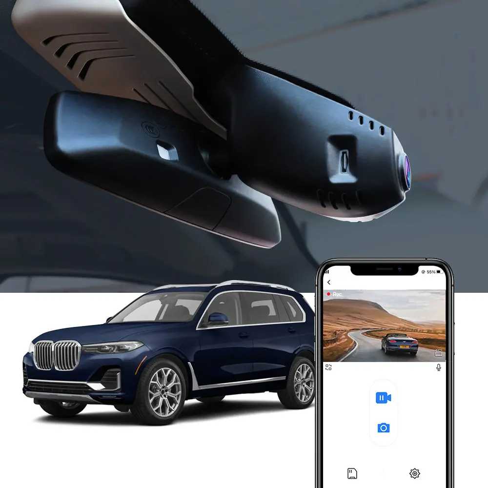 Fitcamx Dash Cam For Bmw X7 G07 2018-2022 1
