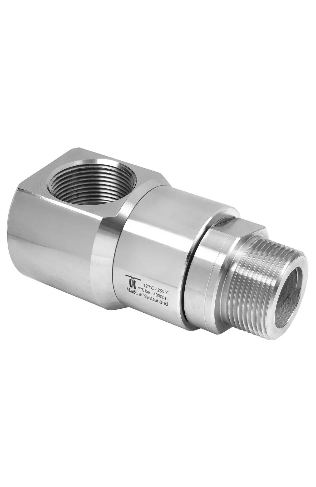 Mosmatic Dge Swivel - 34.876 - G1 1 1/4"Nptf To G2 1 1/4"Nptm 1