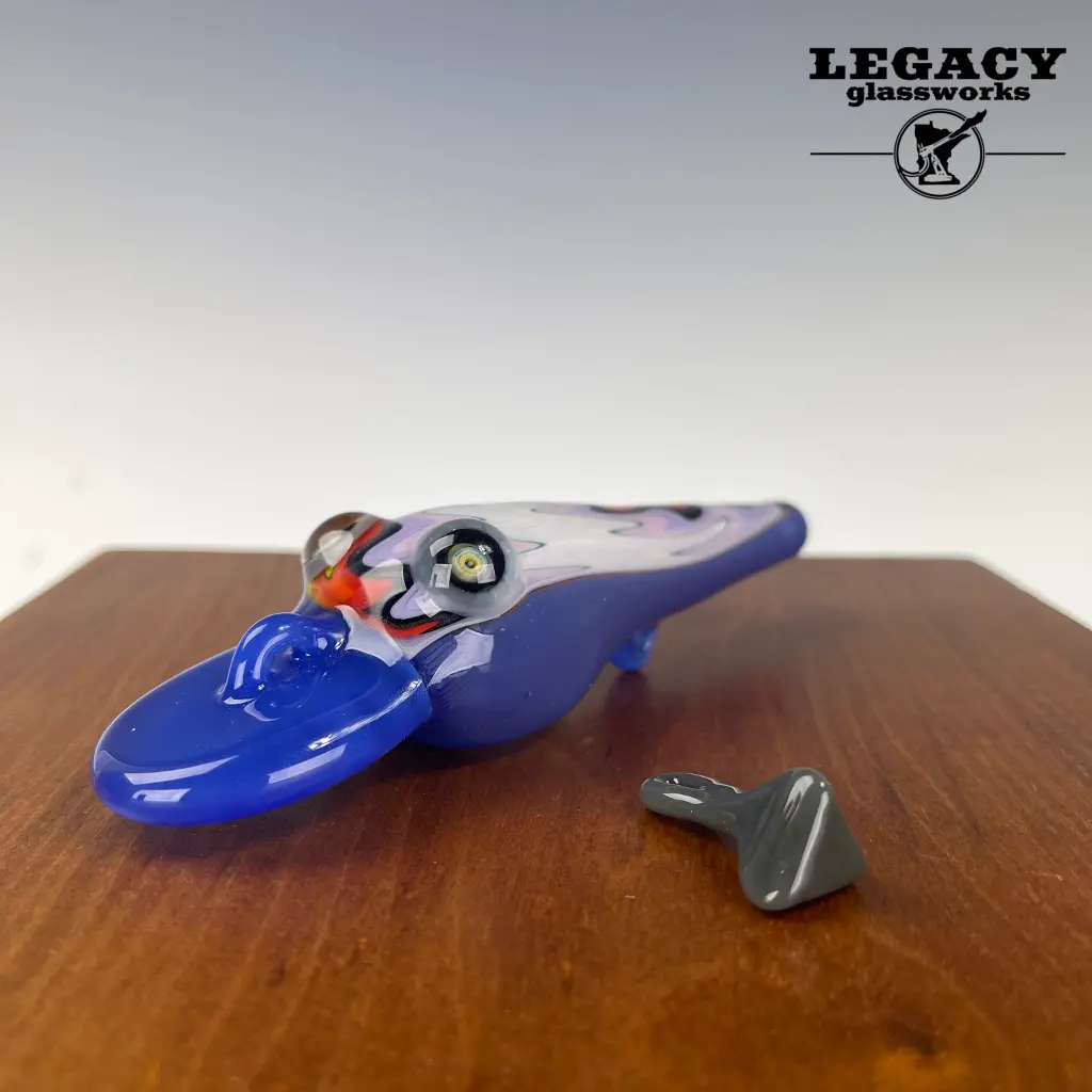 Matty White Worked Lure Spoon 1