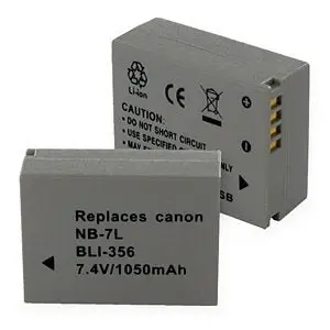 Nb7l For Canon Nb-7L Battery For Powershot G10 G11 G12 Sx30 Is 1
