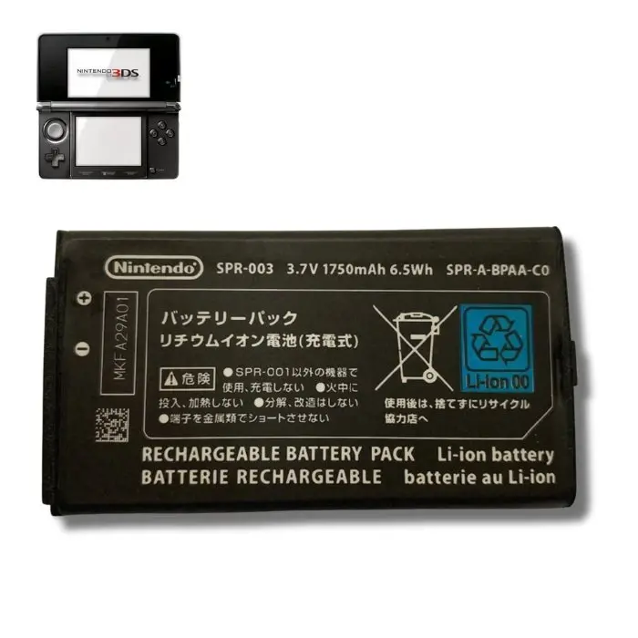 New Oem Genuine Replacement Battery Nintendo 3Ds Xl Spr-003 Battery 1