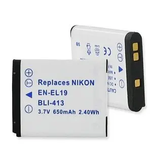 Nikon En-El19 Battery Replacement Bli 413 1
