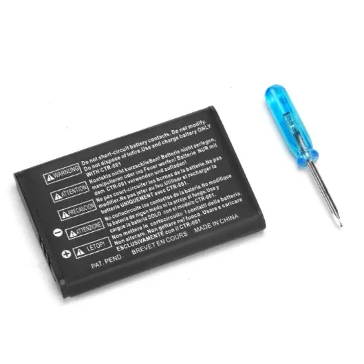 Nintendo 3Ds 2Ds Ctr-003 Rechargeable Battery With Tools 1