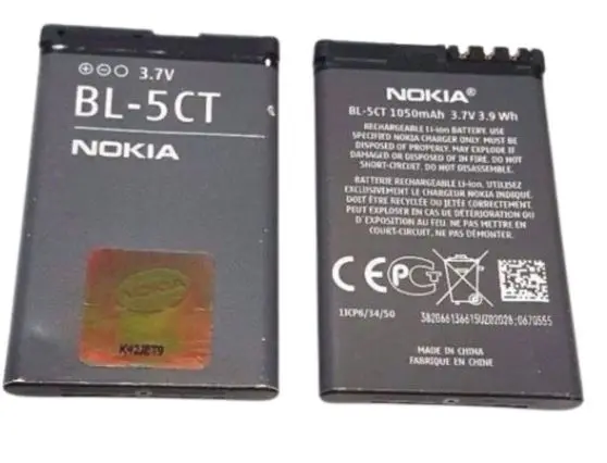 Nokia Battery Bl-5Ct For Nokia 5220 5220Xm C6-01 C3-01 C3-01M C5-00I C5-00 C5-02 3720C 1