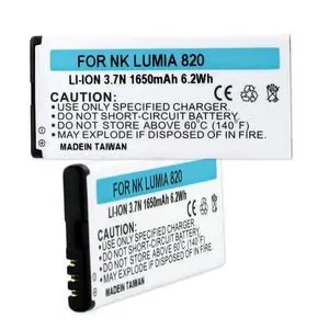 Nokia Lumia 820 3.7V Replacement Battery 1