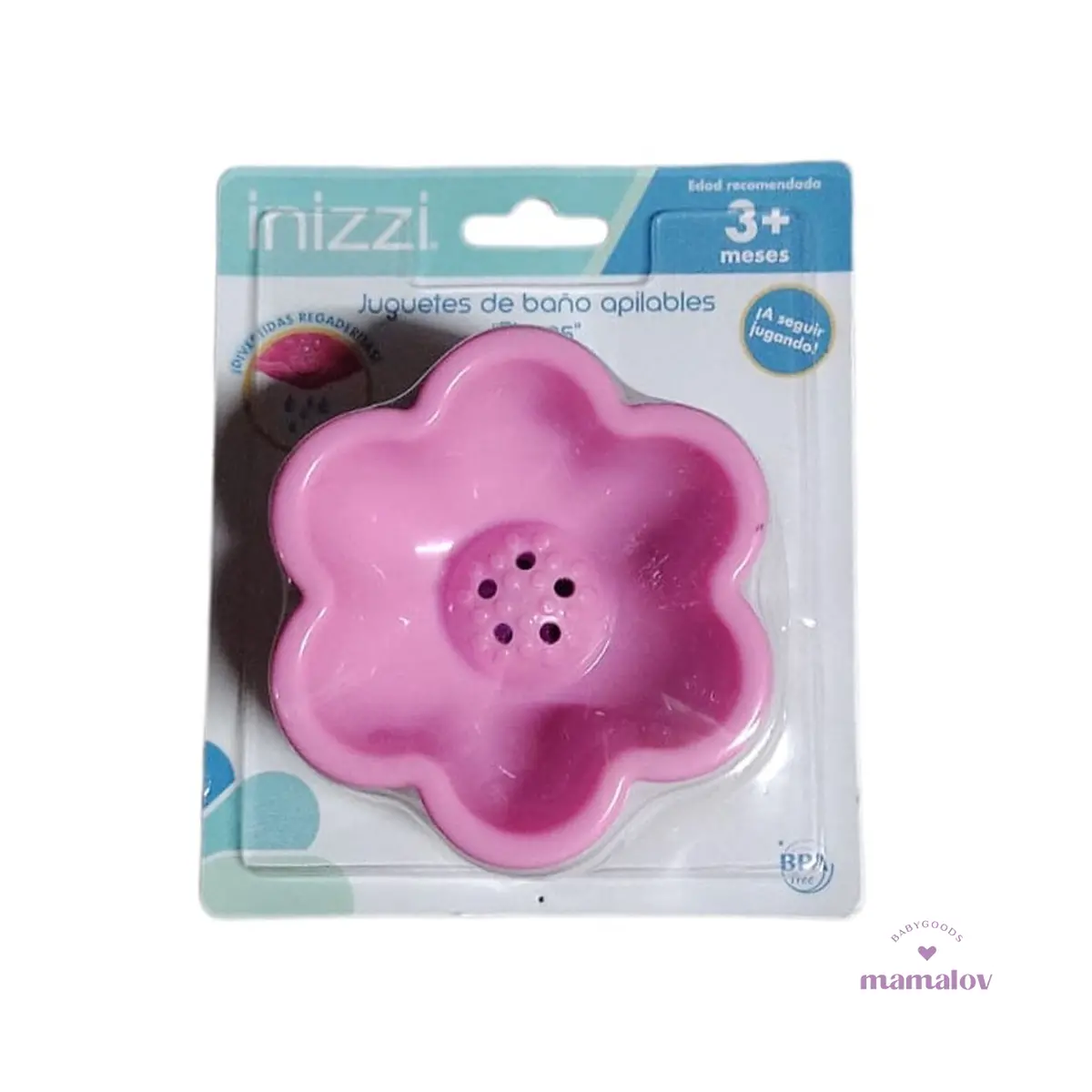 Juguete De Baño Apilables Flores - J006 Infanti 1