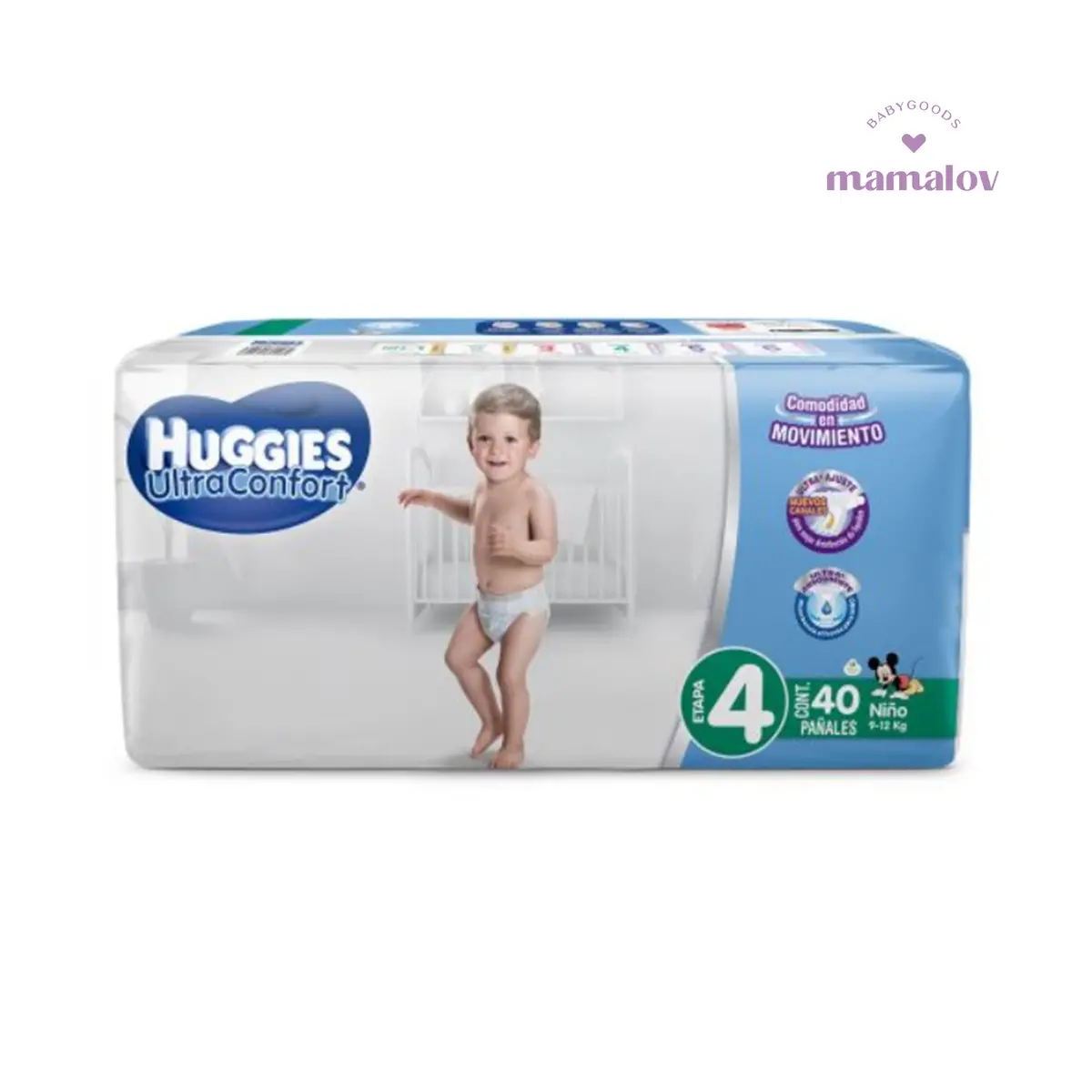 Pañal Ultra Etapa 4 De Niño - 64858 Huggies 1