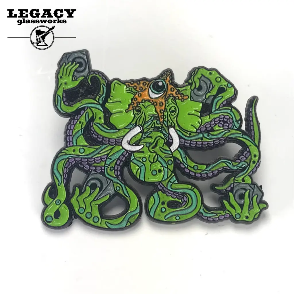 Potent Lifestyle Elephantopus Enamel Pin 1