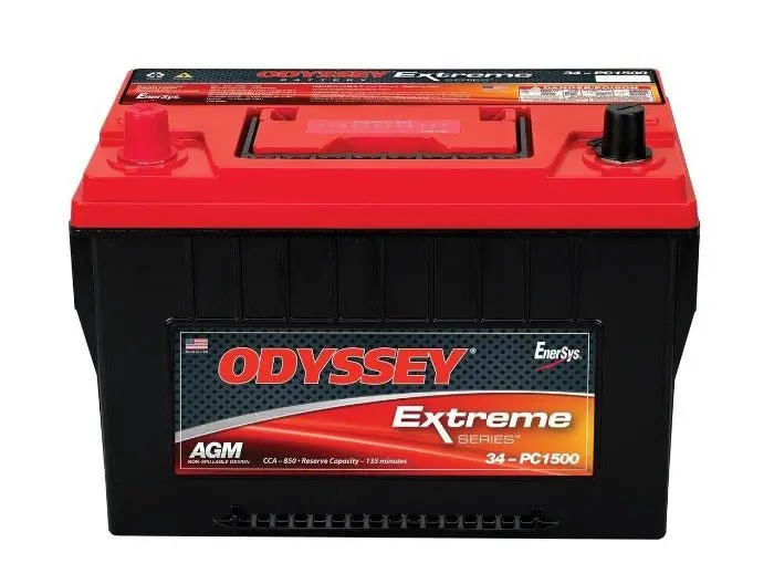Odyssey Battery 34 Odx-Agm34/Pc1500 Extreme Series Dry Cell 12V 850 Cca 1