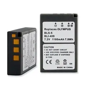 Olympus Bls-5  7.2V Replacement Battery 1