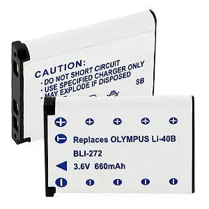 Olympus Li40b Replacement Battery 1