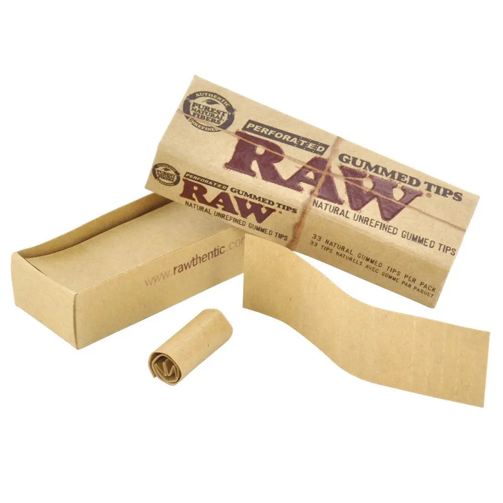Raw Perforated Gummed Tips 1