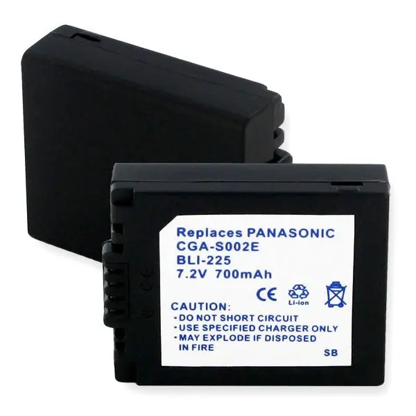 Panasonic Camera Battery Cga-S002a 1
