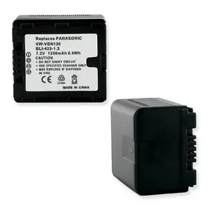 Panasonic Vw-Vbn130 Battery 1