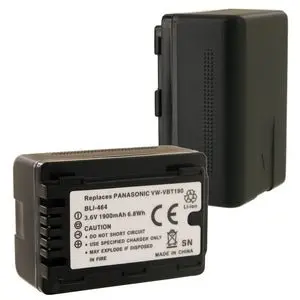 Panasonic Vw-Vbt190 Battery 1