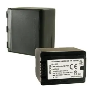 Panasonic Vw-Vbt380 3.6V 3800Mah 1