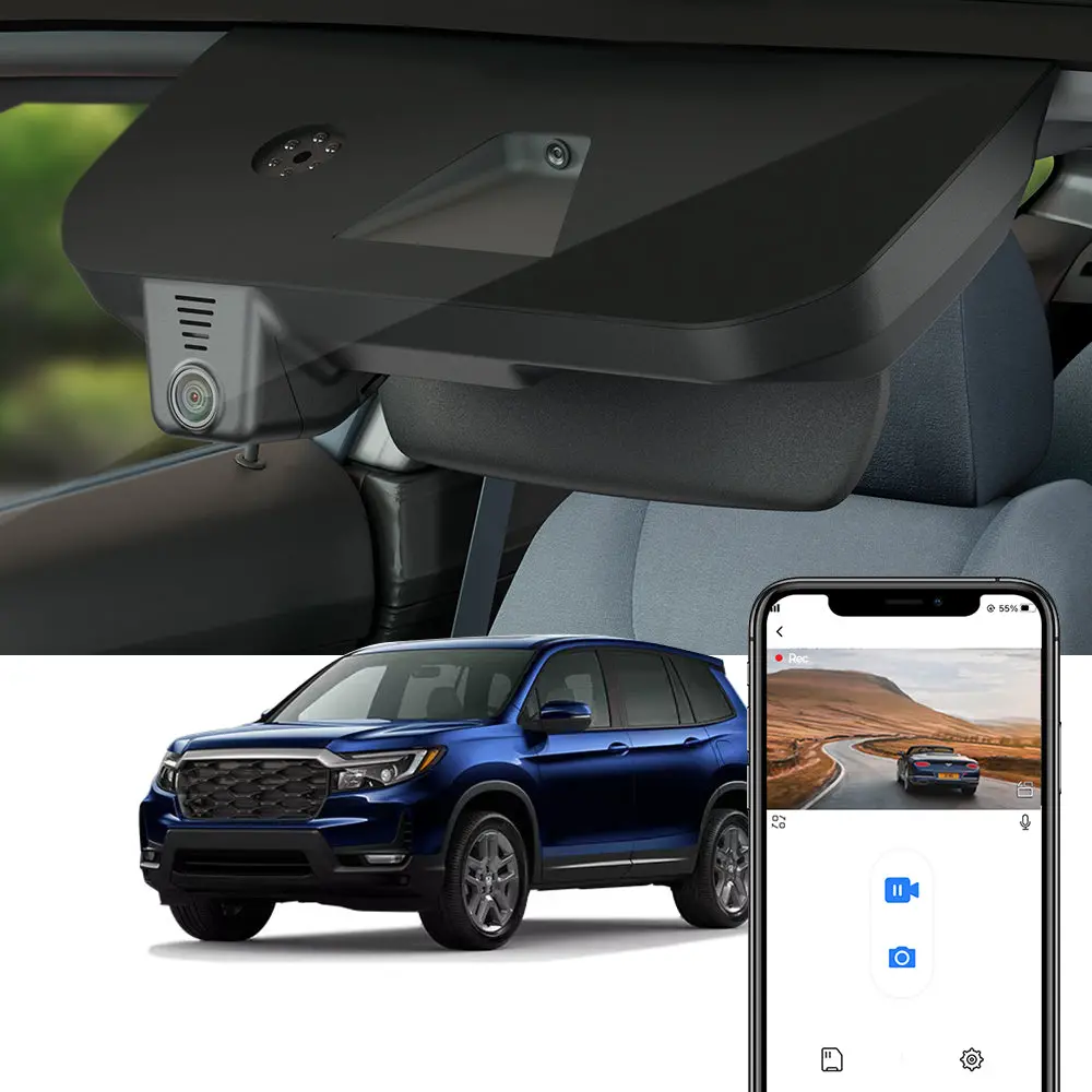 Fitcamx Dash Cam For Honda Passport 2019-2025 1