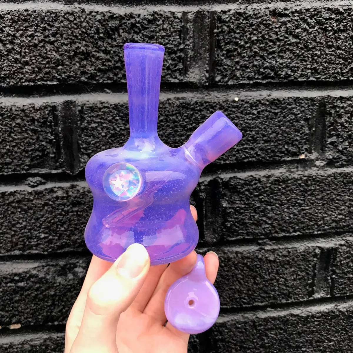 Pdough4sho Full Color Mini Tube W/ Opals And Pendant/Carb Cap Set 1