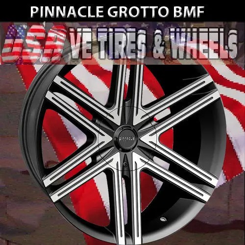 Pinnacle Grotto 17X7.5 4X100/108 Et+40 Cb 74 Fl Bmf 1